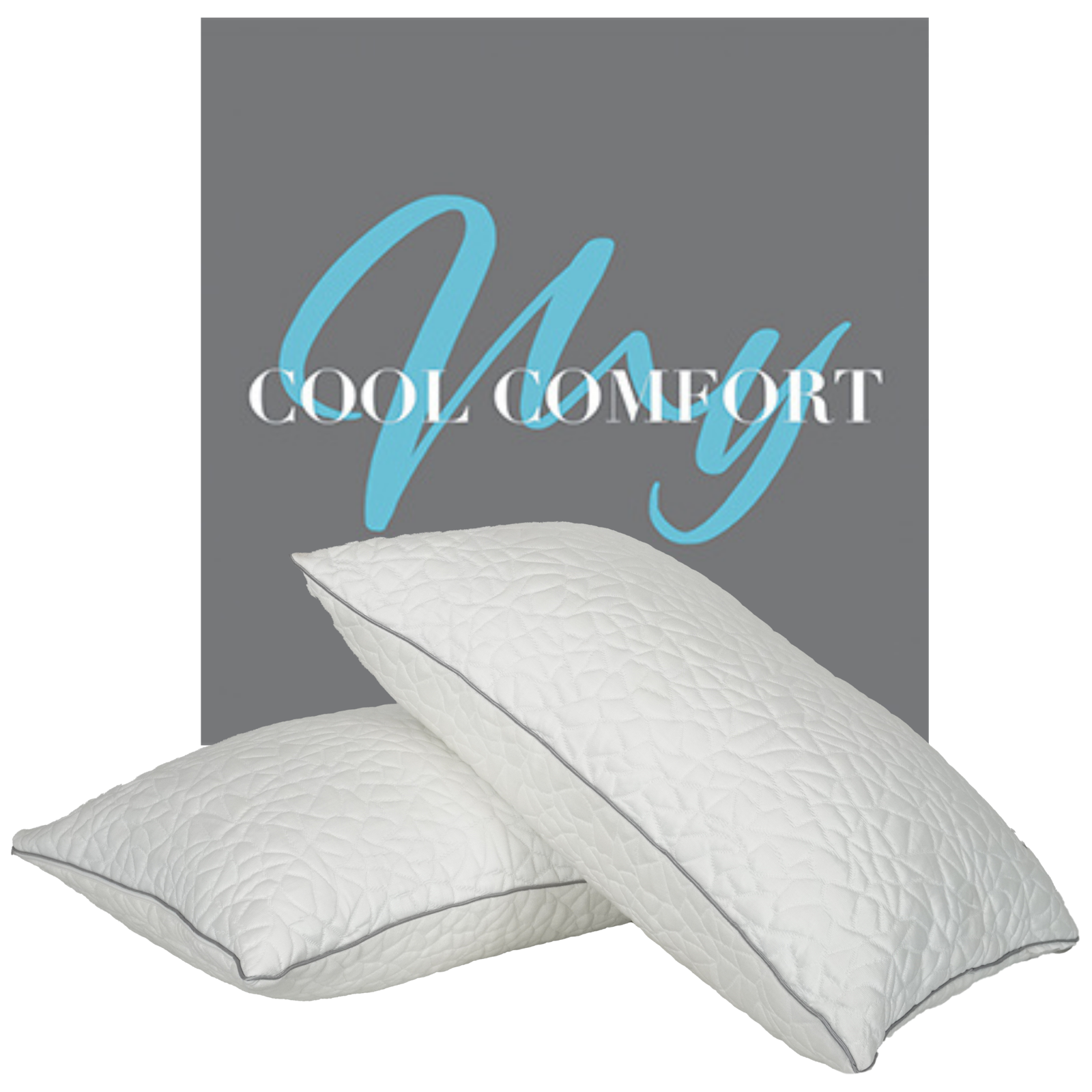 My Cool Comfort Pillow I 100 Customizable The perfect pillow for the best nights sleep